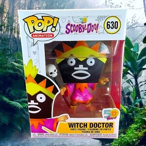 Witch doctor funko # 630 (nib) with pop protector